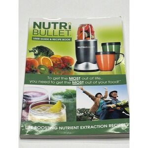 Nutribullet User Guide Recipe Book Pocket‎ Nutritionist Set